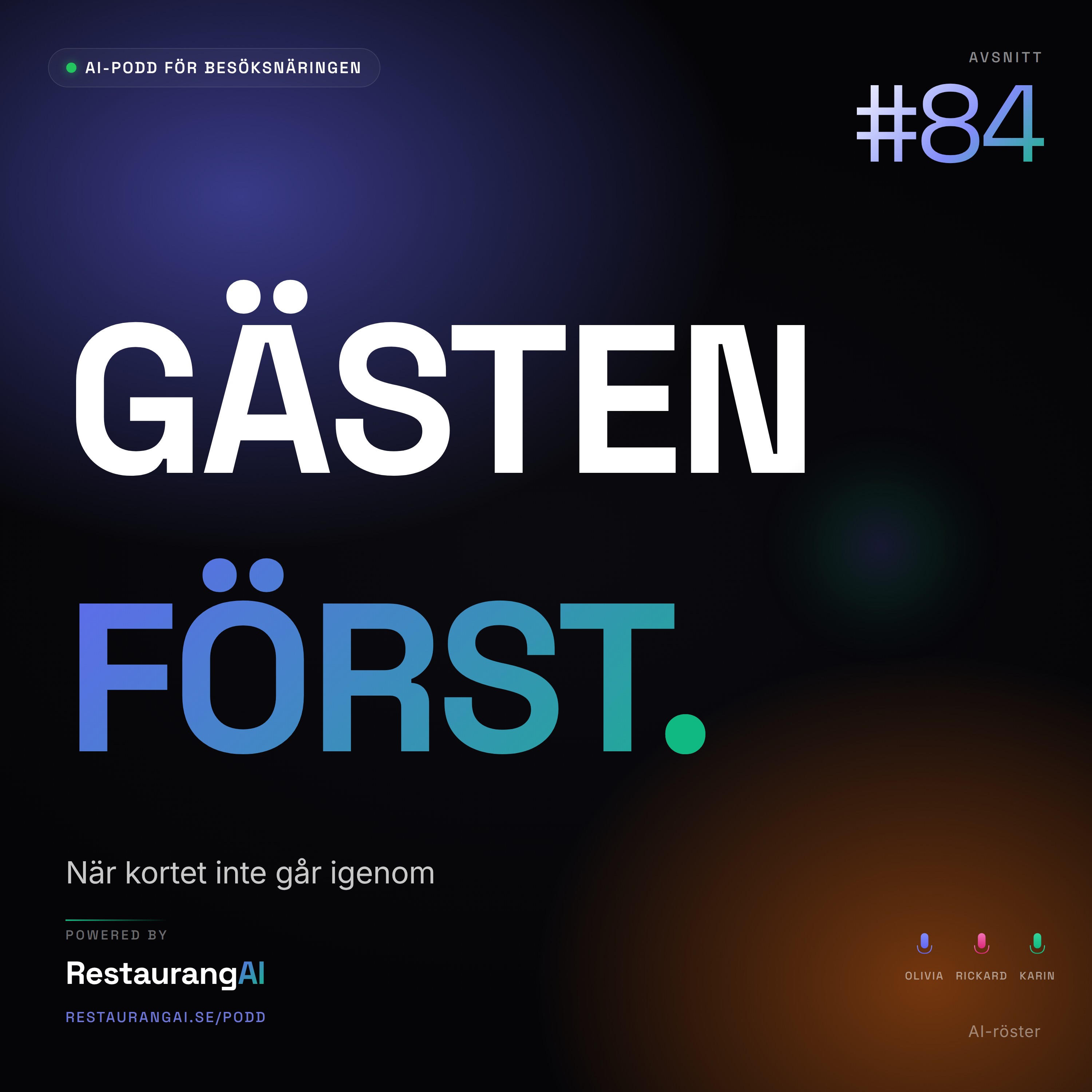 När kortet inte går igenom episode artwork