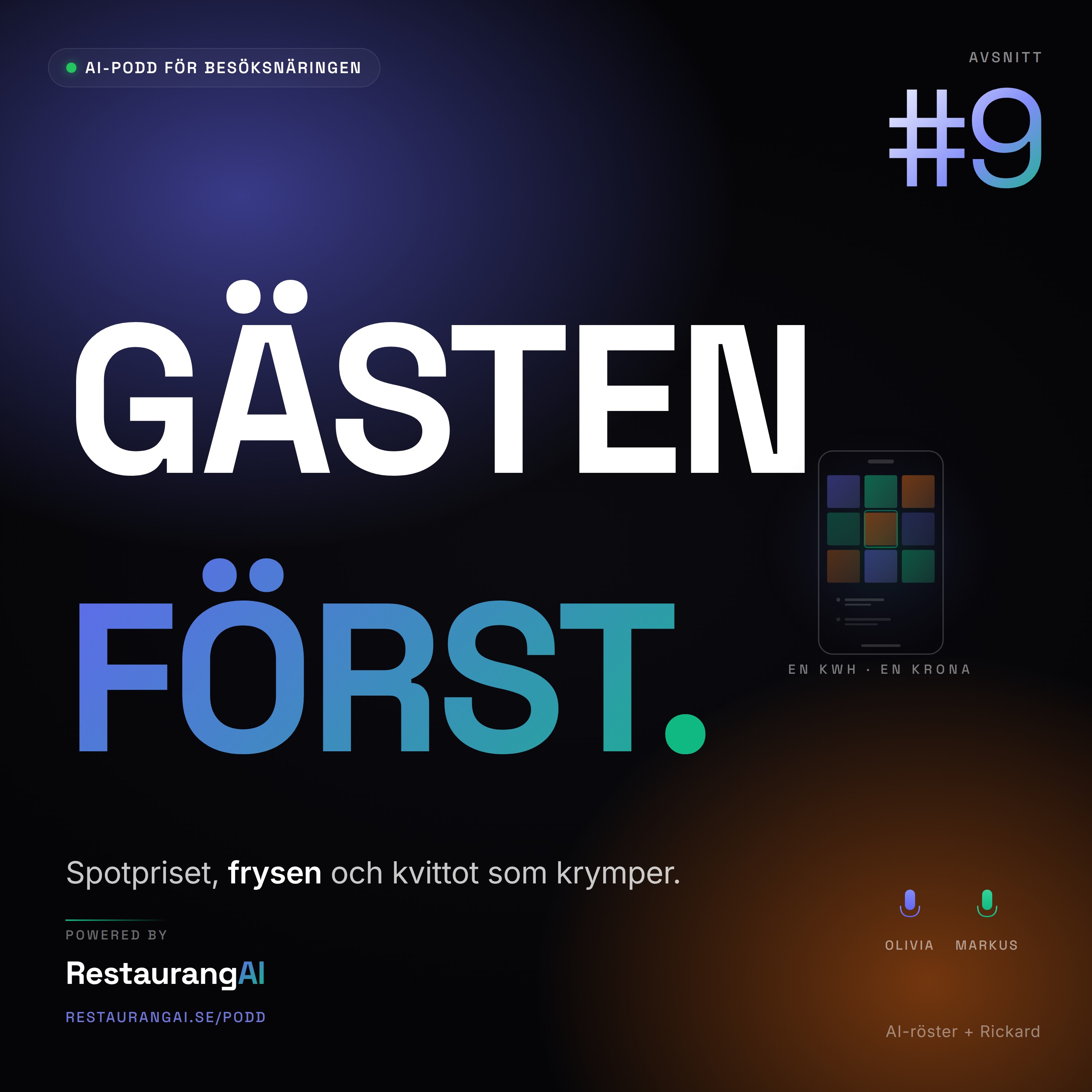 Avsnitt 9: Energi-kvitton, AI kan plocka bort upp till 20 procent av elräkningen episode artwork